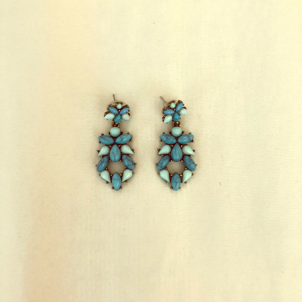 Turquoise Statement Earrings